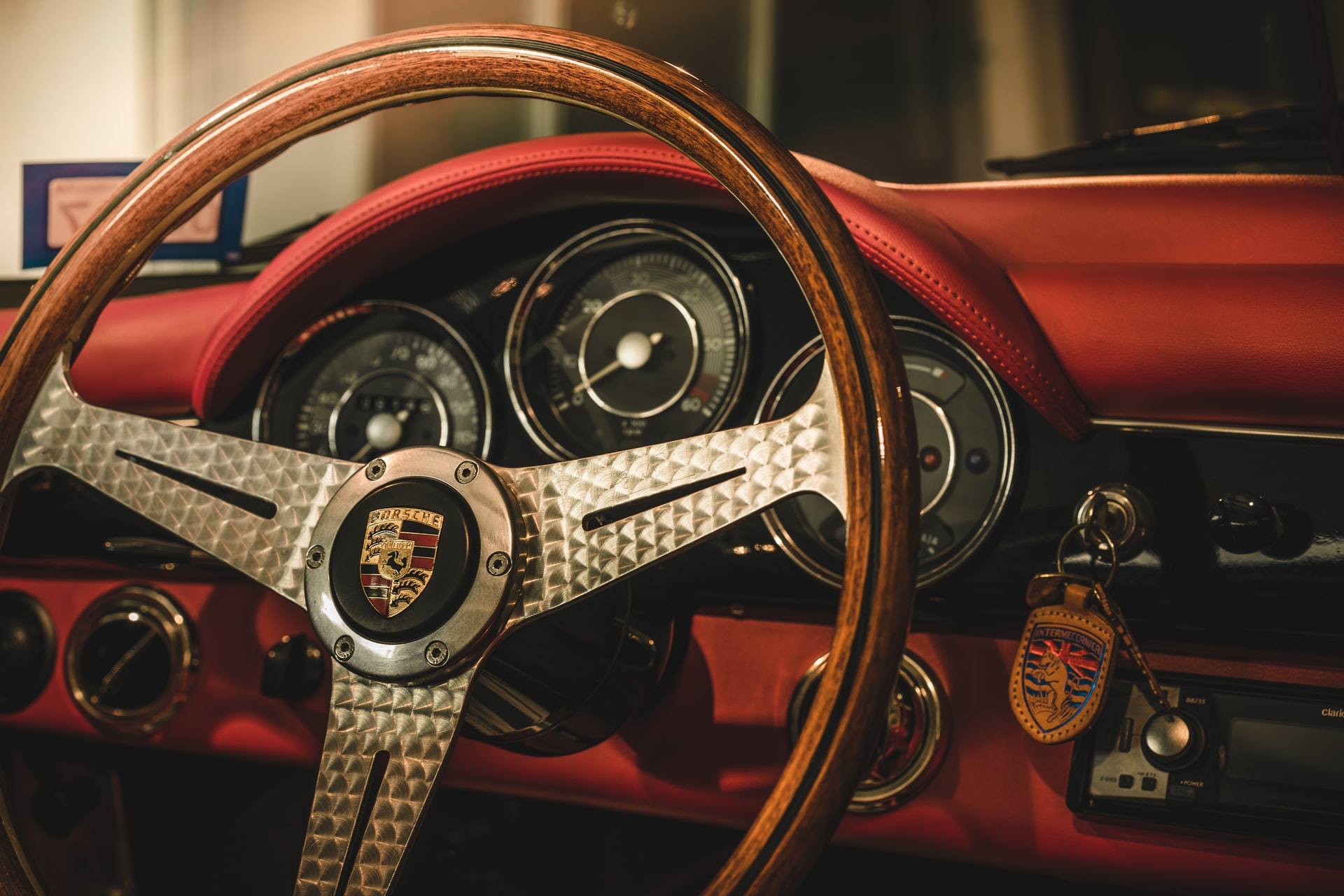 Porsche 356 Interior Dashboard